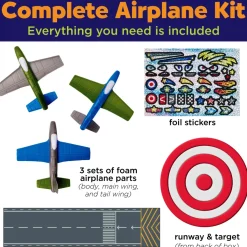 Creativity for Kids Stunt Squadron Foam Fliers Kit