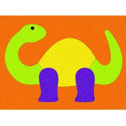 Crepe Rubber Dinosaur Puzzle