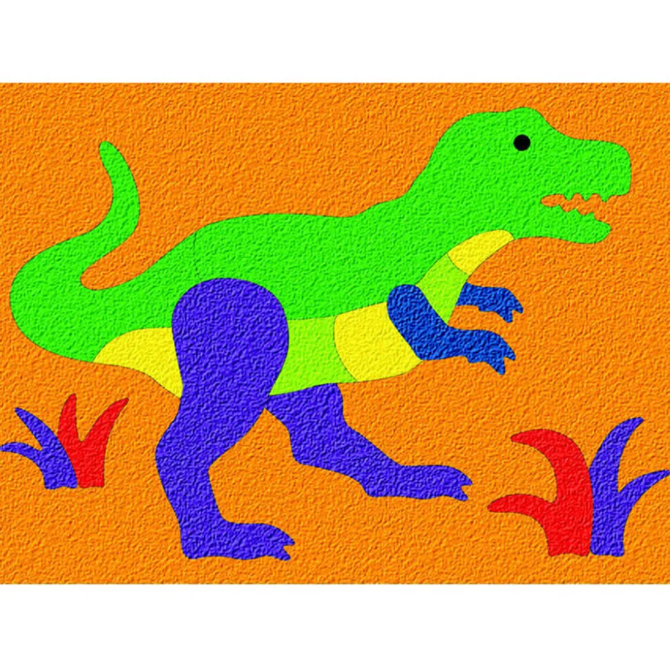 Crepe Rubber Tyrannosaurus Puzzle