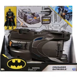 DC Comics Batman Crusader Batmobile 4" Action Figure Vehicle Set