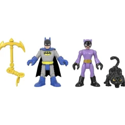 DC Imaginext Batman&Catwoman Figures