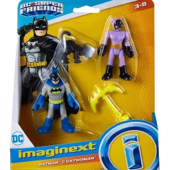 DC Imaginext Batman&Catwoman Figures