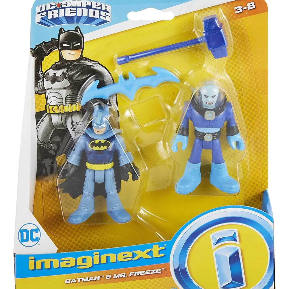 DC Imaginext Batman&Mr. Freeze Figures