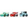 Disney And Pixar Cars Mini Racers 3-Pack (Carla Veloso, Lightning McQu