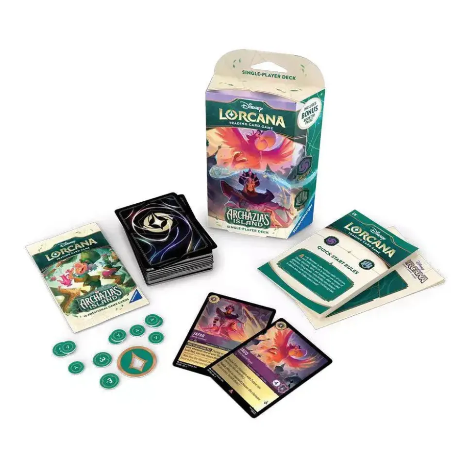 Disney Lorcana TCG Archazia's Island Single-Player Deck (Amethyst&St