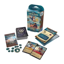 Disney Lorcana TCG Azurite Sea Single-Player Deck (Jim Hawkings and Ti