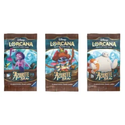 Disney Lorcana TCG Azurite Sea Booster Pack (12 Cards)