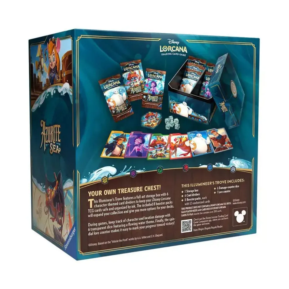Disney Lorcana TCG Azurite Sea Illumineer's Trove