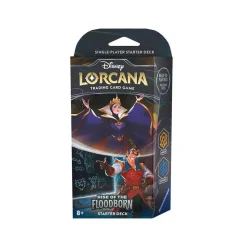 Disney Lorcana TCG Rise of the Floodborn Starter Deck (Maleficent and