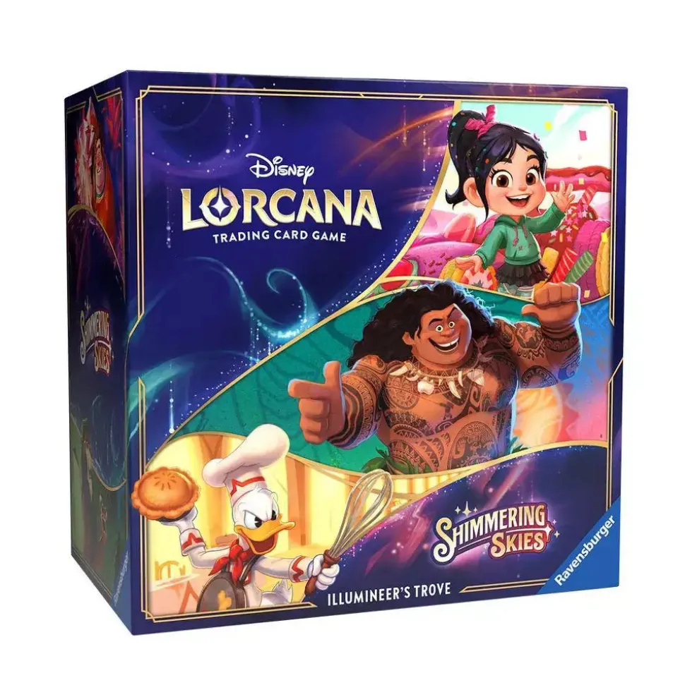 Disney Lorcana Trading Card Game Shimmering Skies Illumineers Trove