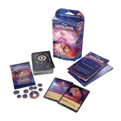 Disney Lorcnana Trading Card Game Shimmering Skies Starter Deck Elsa a