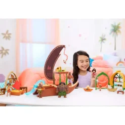 Disney Moana 2 Moana's Canoe Crew Playset