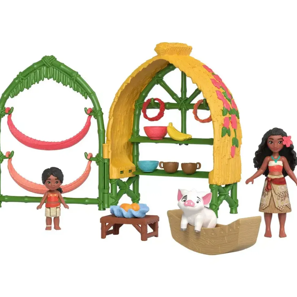 Disney Moana 2 Moana&Simea Village Home Playset