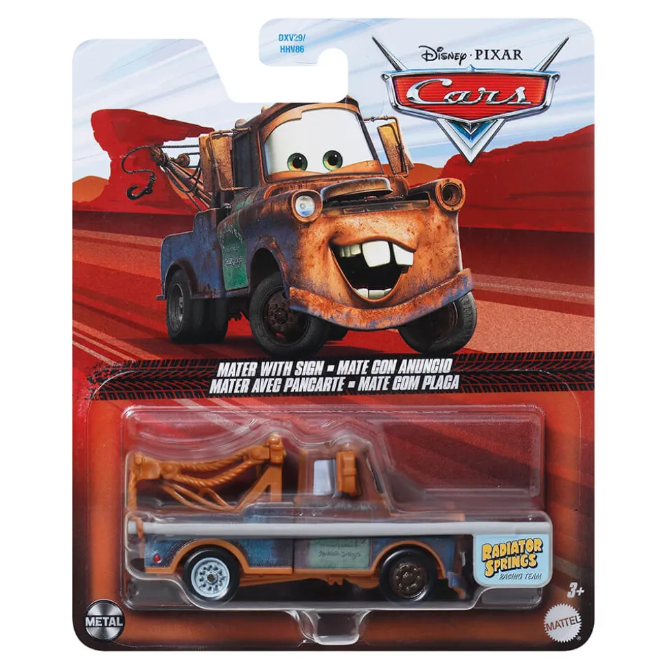 Disney Pixar Cars Mater with Sign Vehicle