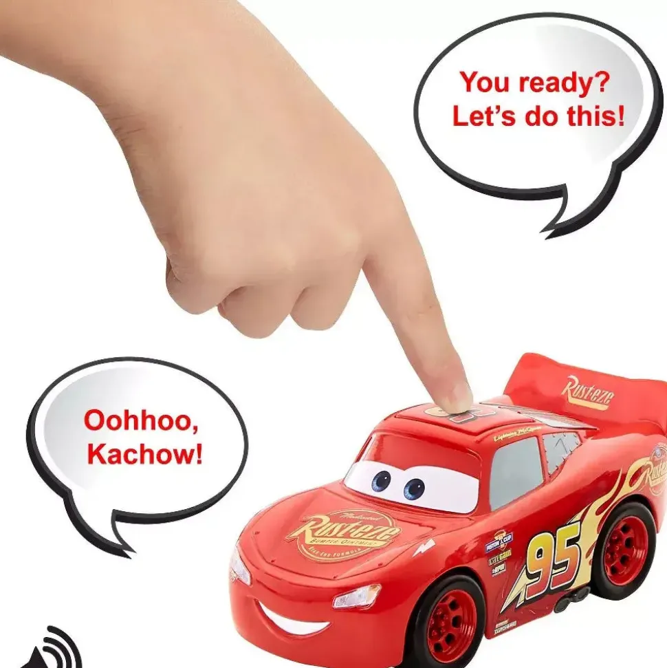 Disney Pixar Cars Track Talkers Lightning McQueen Talking Car