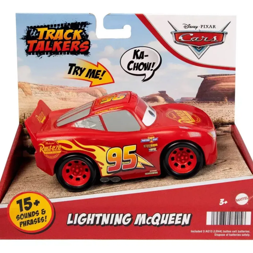Disney Pixar Cars Track Talkers Lightning McQueen Talking Car