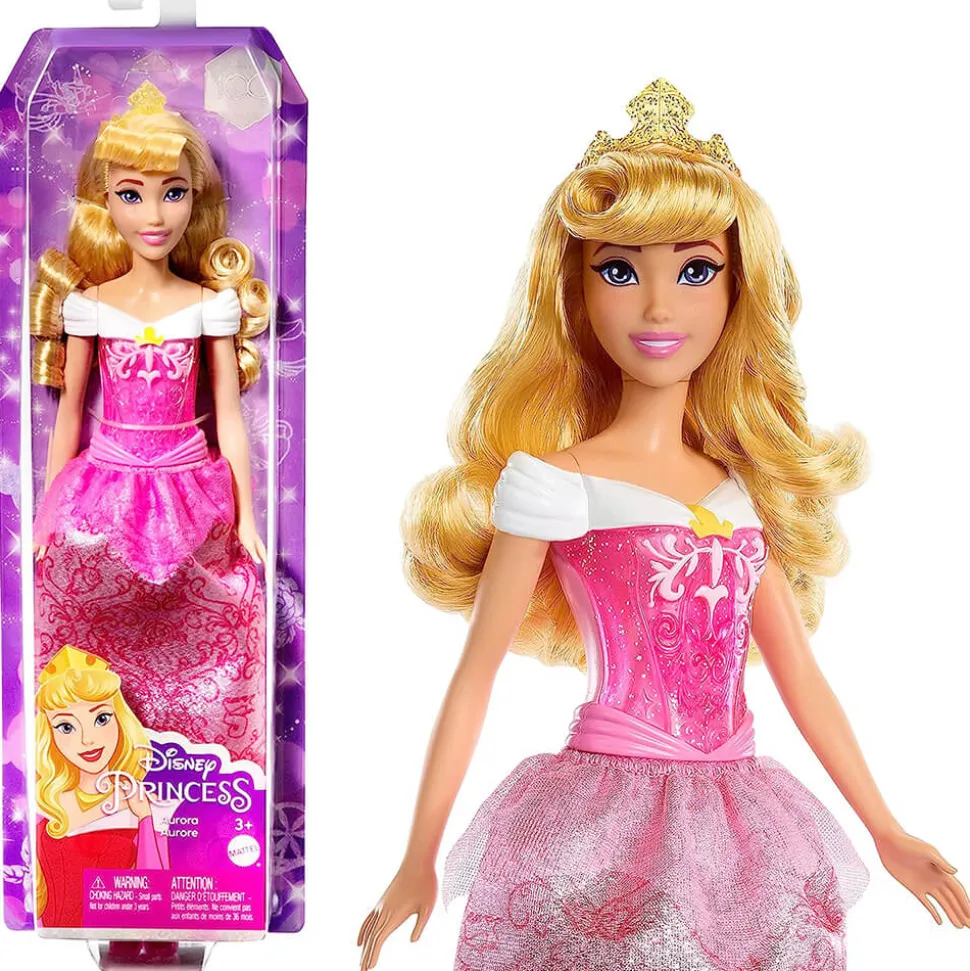 Disney Princess Aurora Fashion Doll in Pink Dress