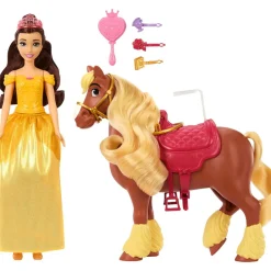 Disney Princess Belle and Philippe Playset