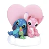 Disney Showcase Stitch and Angel Light-Up Figurine