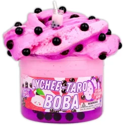 Dope Slimes Lychee Taro Boba