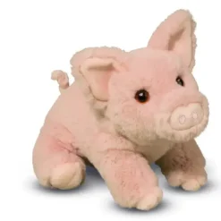 Douglas Pinkie Soft Pig Plush