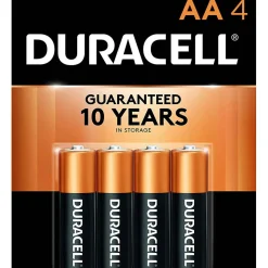 Duracell Coppertop AA Alkaline Batteries 4-Pack