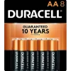 Duracell Coppertop AA Alkaline Batteries 8-Pack