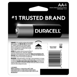 Duracell Coppertop AA Alkaline Batteries 4-Pack