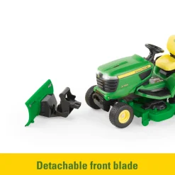 ERTL 1:16 Big Farm John Deere X758 Lawn Mower with accessories