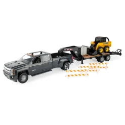 ERTL Big Farm John Deer 1:16 Construction Set with Skid Loader and Che
