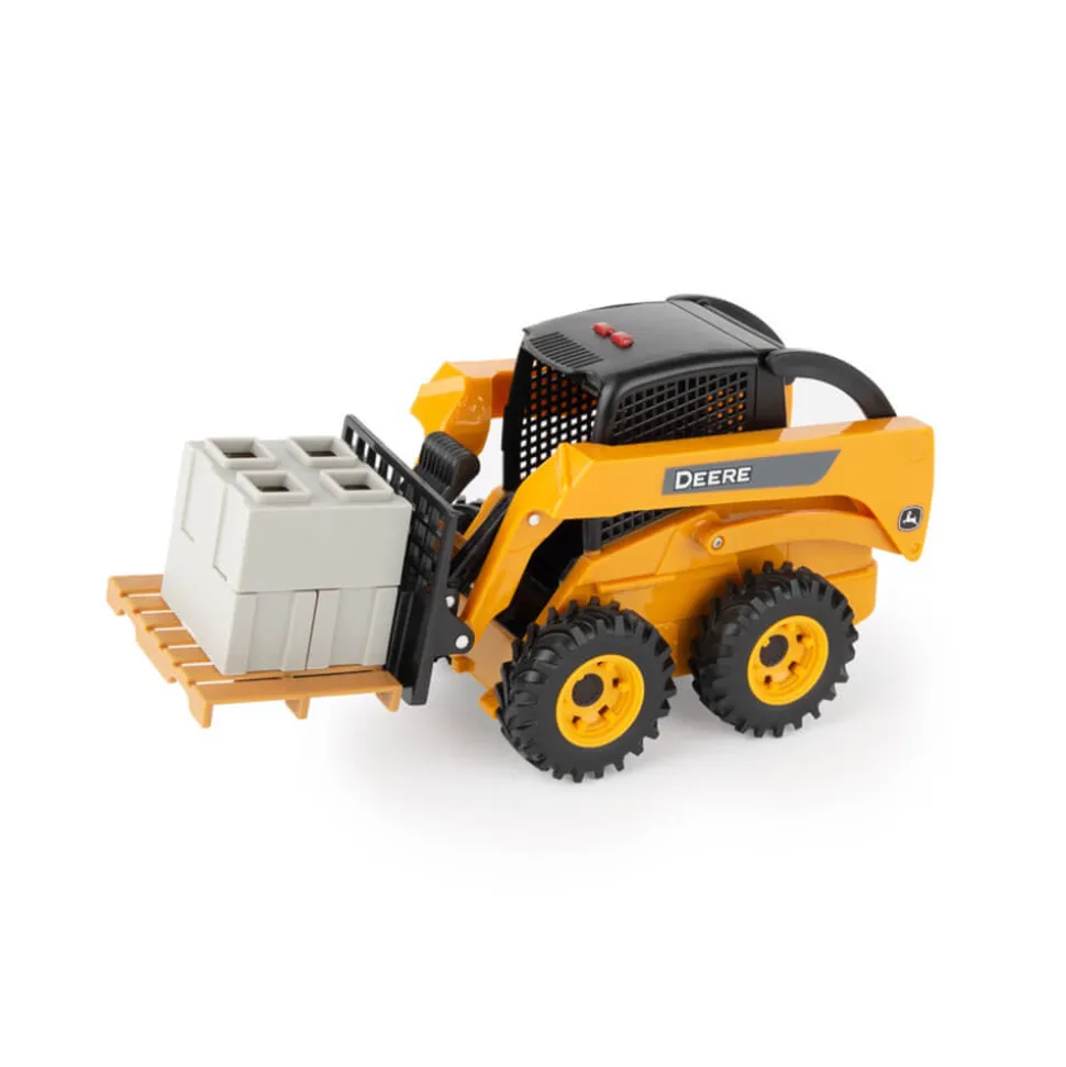 ERTL Big Farm John Deer 1:16 Construction Set with Skid Loader and Che