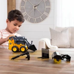 ERTL Big Farm John Deere 1:16 318G Skid Loader Set