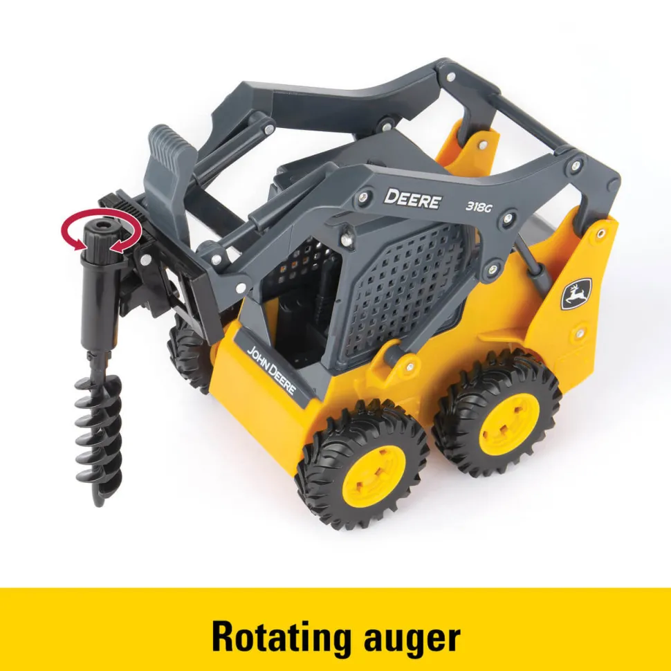 ERTL Big Farm John Deere 1:16 318G Skid Loader Set