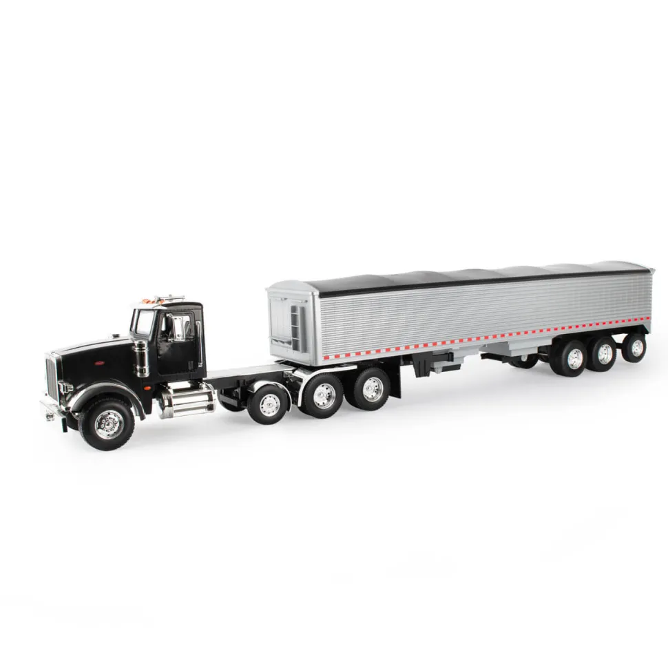 ERTL Big Farm Peterbilt 1:16 Scale 367 Semi Truck Toy with Grain Trail