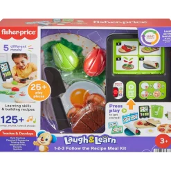 Fisher-Price Laugh&Learn 123 Follow The Recipe Meal Kit Playset