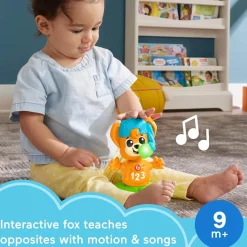 Fisher-Price Link Squad Opposites Fox Baby Learning Toy