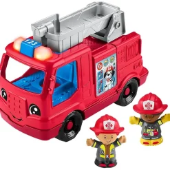 Fisher-Price Little People Fire Truck Musical Toddler Toy With Lights