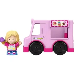 Fisher-Price Little People Barbie Ice Cream Truck Push-Along Vehicle