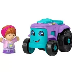 Fisher-Price Little People Barbie Tractor Push-Along Vehicle
