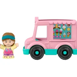 Fisher-Price Little People Ice Cream Truck Push-Along Vehicle