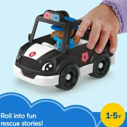 Fisher-Price Little People Police Car Push-Along Vehicle