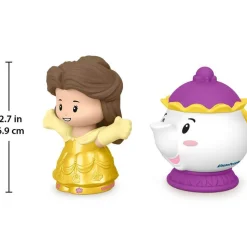 Fisher-Price Little People Disney Princess Belle&Misses Pots Figure Set