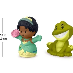 Fisher-Price Little People Disney Princess Tiana&Naveen Figure Set