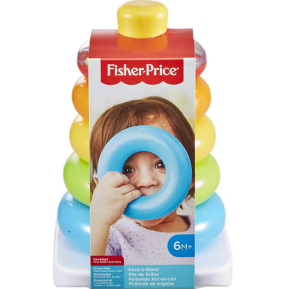 Fisher-Price Rock-a-Stack Stacking Toy