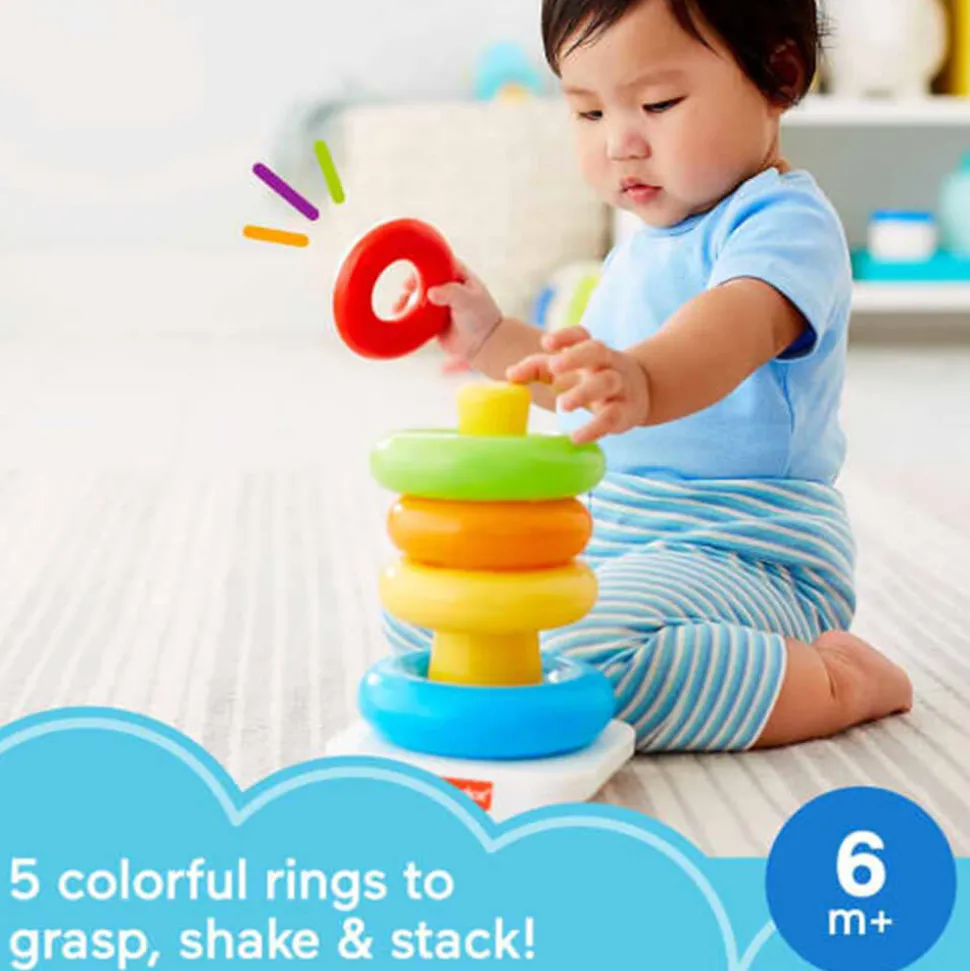 Fisher-Price Rock-a-Stack Stacking Toy