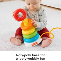 Fisher-Price Rock-a-Stack Stacking Toy