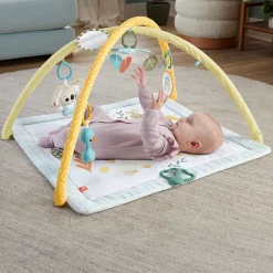 Fisher-Price Simply Senses Newborn Gym Baby Activity Mat with 6 Sensor