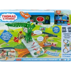 Fisher-Price Thomas&Friends Talking Cranky Delivery Train Set