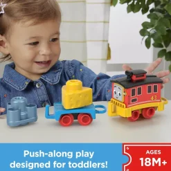 Fisher-Price Thomas&Friends My First Push Along Train Brake Car Brun