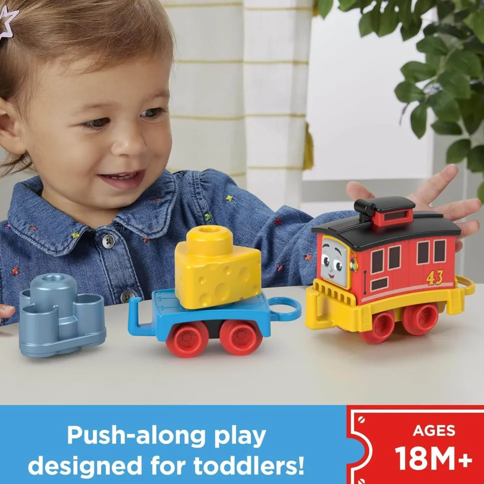 Fisher-Price Thomas&Friends My First Push Along Train Brake Car Brun